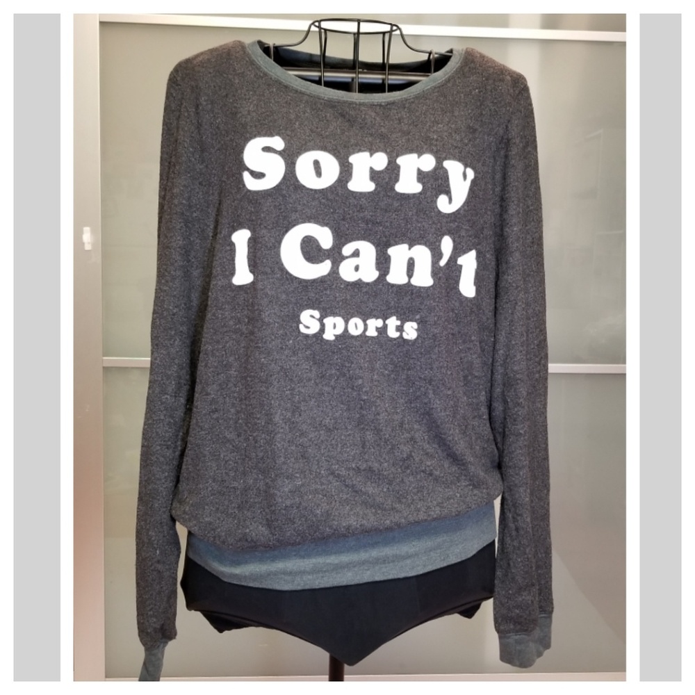 NWOT WILDFOX | Sorry I Can't Sports